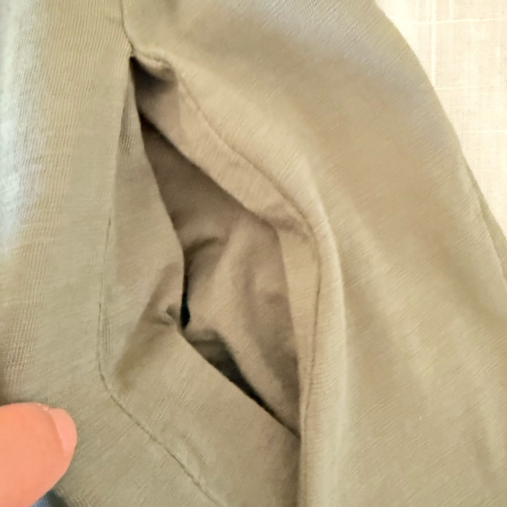 ME+EM Sage Green Maxi tiered cotton Dress‎ size 10 - Picture 7 of 10